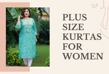 Plus size kurtas for ladies